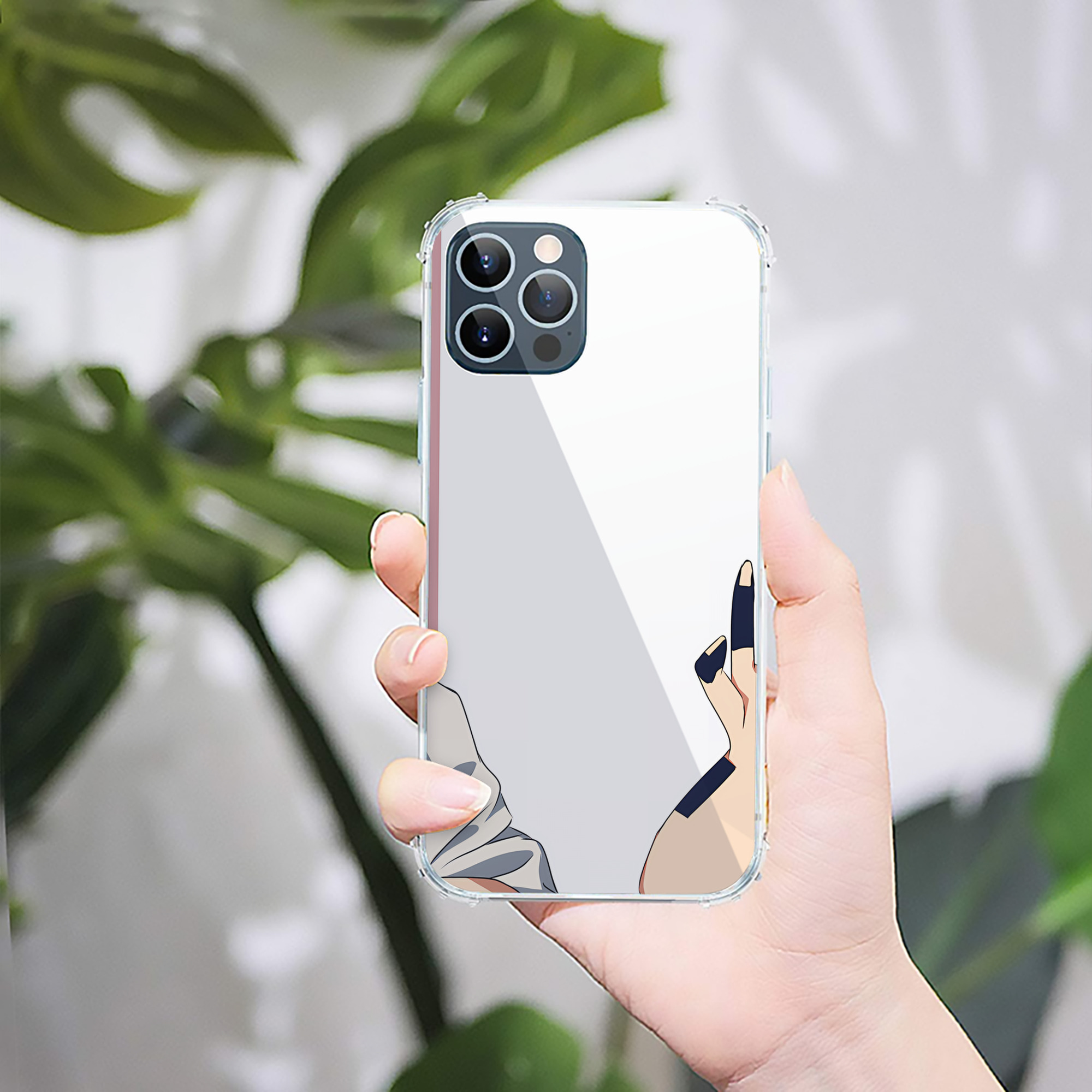 （画像用） SPY×FAMILY间谍家家酒 【iPhone 12シリーズ対応】透明スマホケース（クリアソフトケース）